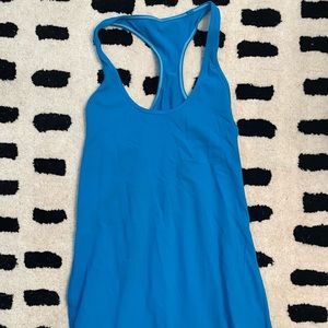 Blue Lululemon tank